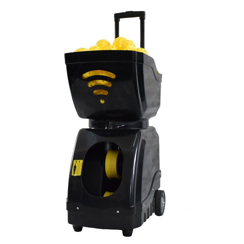 Robot Ball Machine - Tragbare Tennisballmaschine mit App-Steuerung und Spin-Einstellkapazität,
