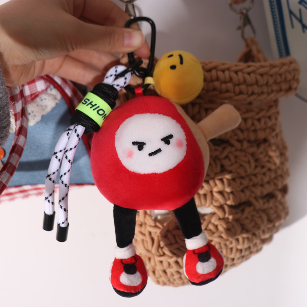 Table Tennis Keychain - Niedliche Tischtennis-Kollektion aus PP-Baumwolle, bequemer Tischtennis-Anhänger