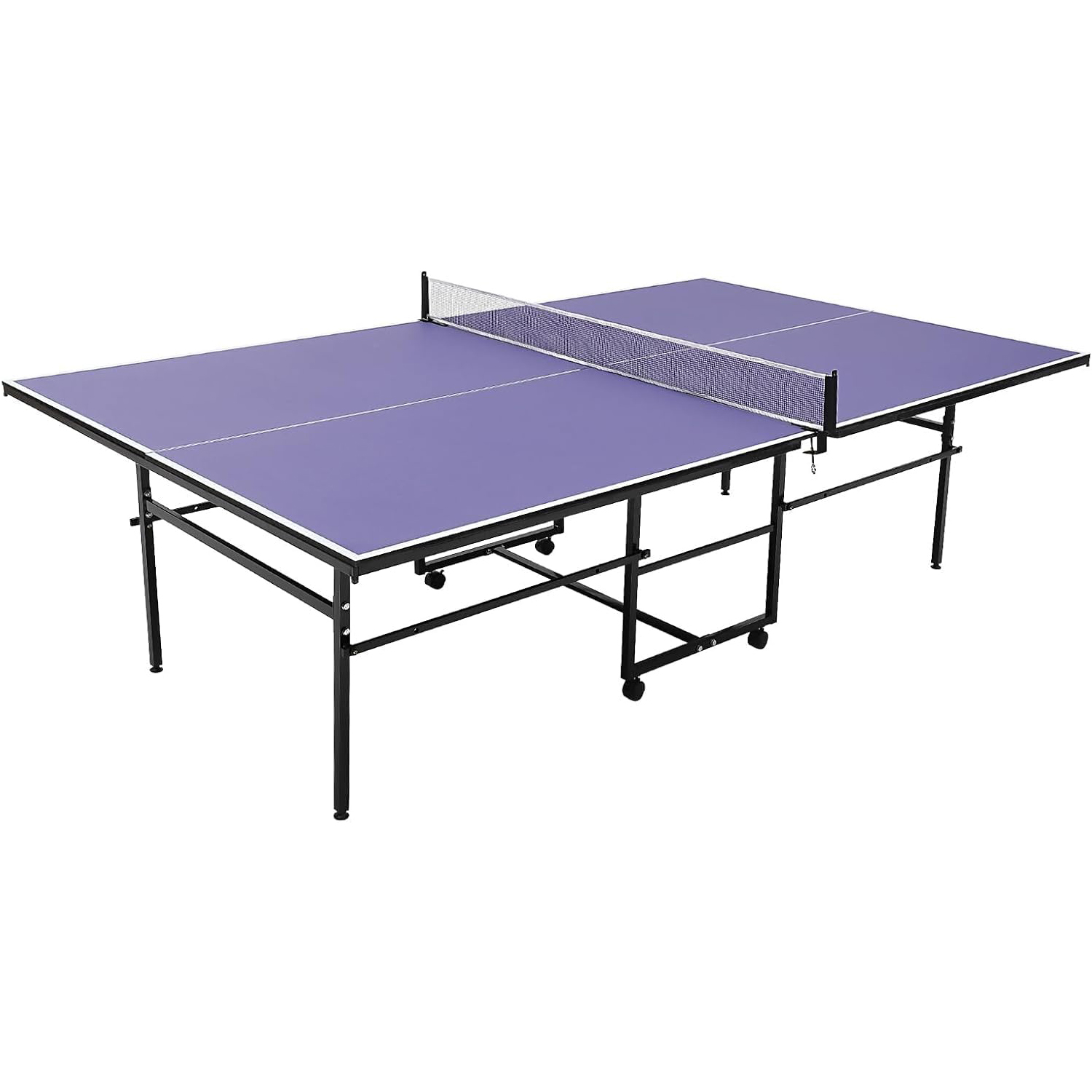 Table Tennis Folding Table - 8 Fuß tragbarer Ping-Pong-Tisch, professionelles Spiel