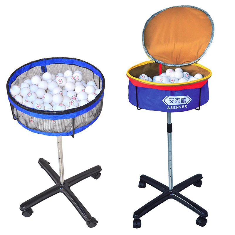 Table Tennis Ranking - Professioneller Tischtennisball-Sammler, Ping-Pong-Aufbewahrungsbehälter, Trainingsgerät, spezieller Mehrfachballhalter,
