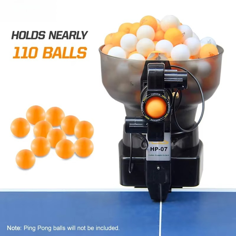 Robot Ball Machine - Ping-Pong-Roboter mit mehrfach rotierenden Ballabwurfpunkten, automatische