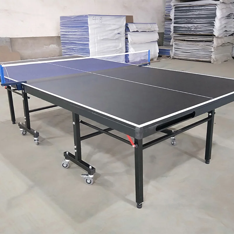 Table Tennis Folding Table - 2026 Professioneller, abnehmbarer, langlebiger, klappbarer Indoor-Tischtennistisch