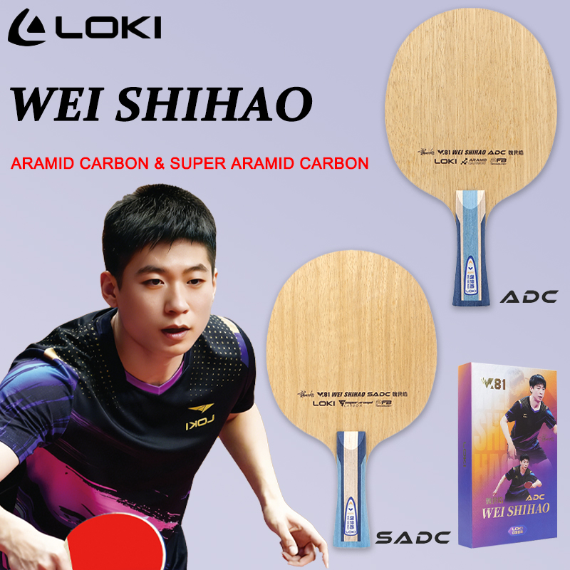 Table Tennis Loki - LOKI ADC SADC Tischtennisschläger WEI SHIHAO