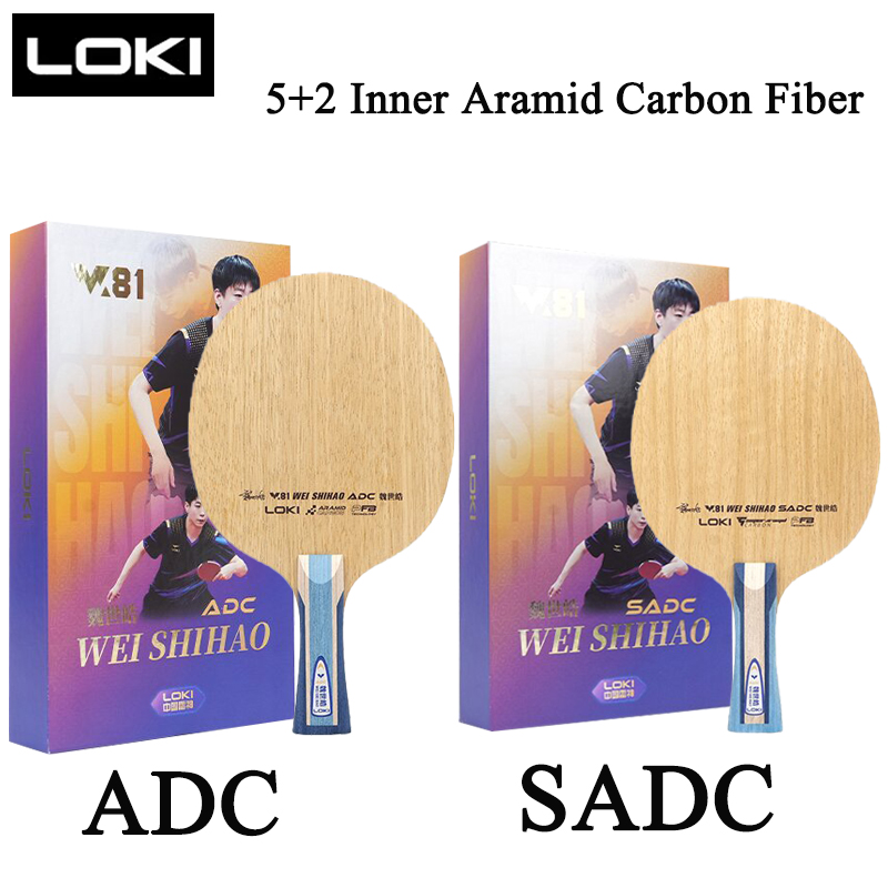 Table Tennis Loki - LOKI W81 Serie ADC SADC Tischtennisschläger