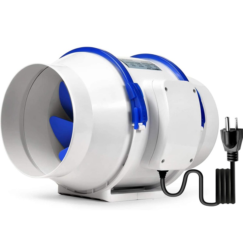 Rubber Booster Speed - 6-Zoll-Inline-Rohrventilator mit Geschwindigkeitsregler für Abluft und