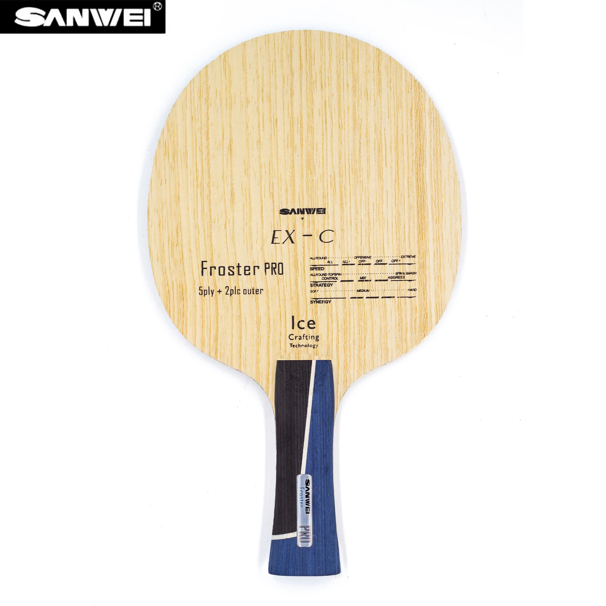 Table Tennis Games - SANWEI ALC Tischtennis Blade Froster Pro
