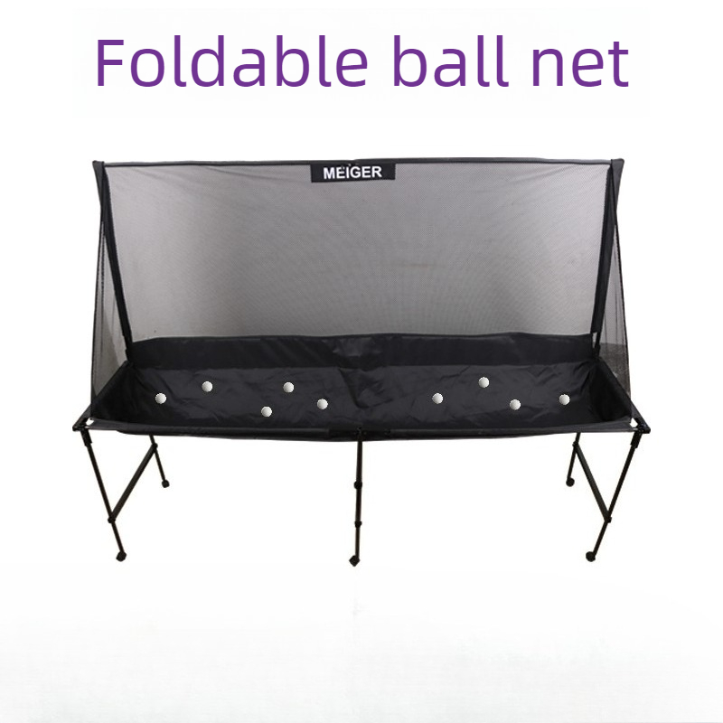 Table Tennis Folding Table - Bewegliches Tischtennis-Auffangnetz Großes Ping-Pong-Netz Faltbares Ballfangnetz