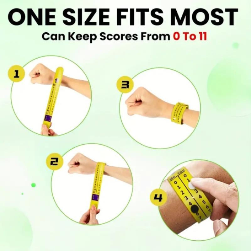 Pickleball Scorekeeper-Armbänd – Table Tennis Score Bewertung und Preis