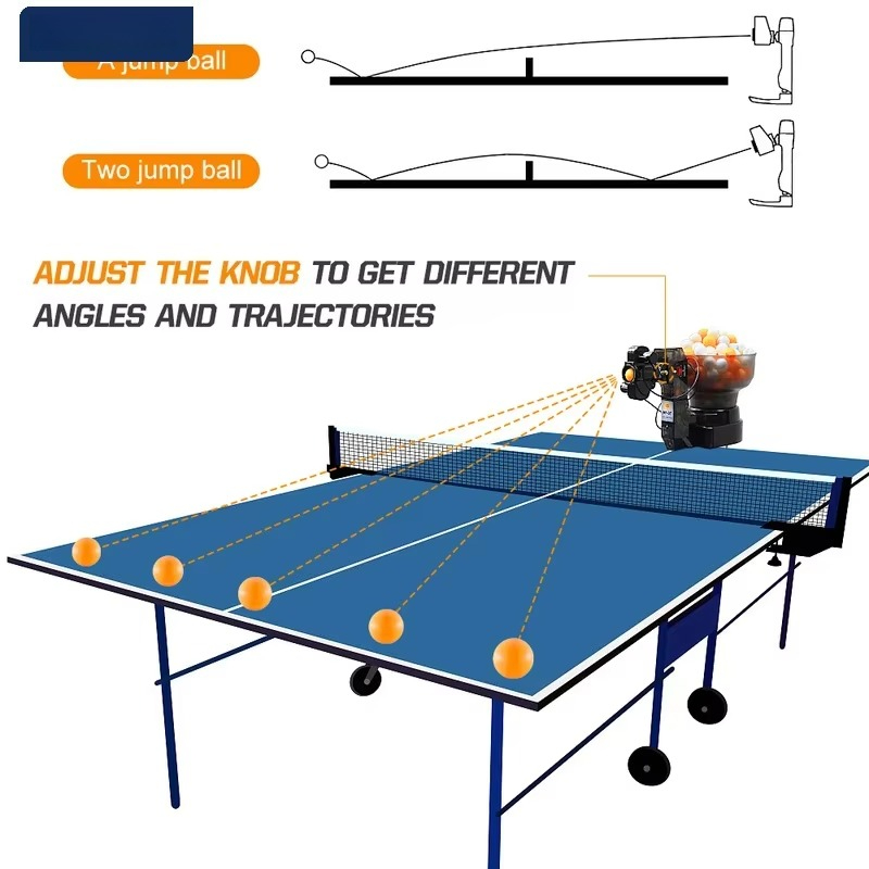 Ping-Pong-Roboter mit mehrfach – Robot Ball Machine Bewertung und Preis