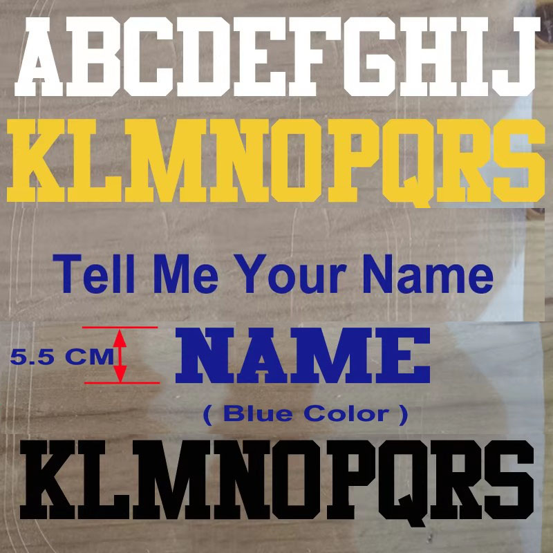 5,5 CM Buchstaben Aufkleber Be – Table Tennis Name Bewertung und Preis