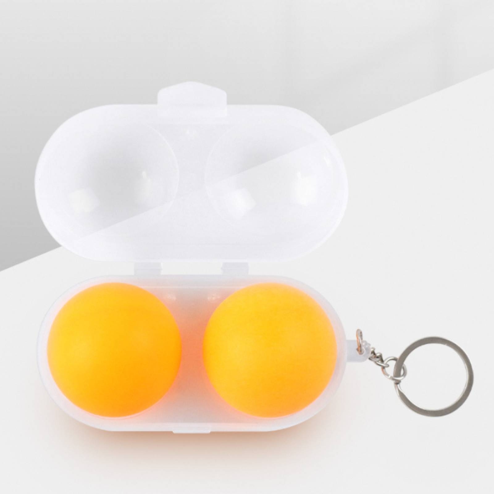 Tischtennisball-Box, transpare – Table Tennis Keychain Bewertung und Preis