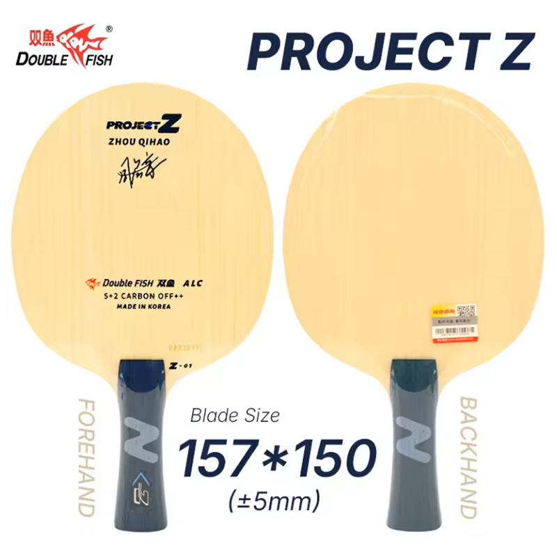 DOUBLE FISH PROJECT Z Tischten – Table Tennis Zhou Qihao Bewertung und Preis