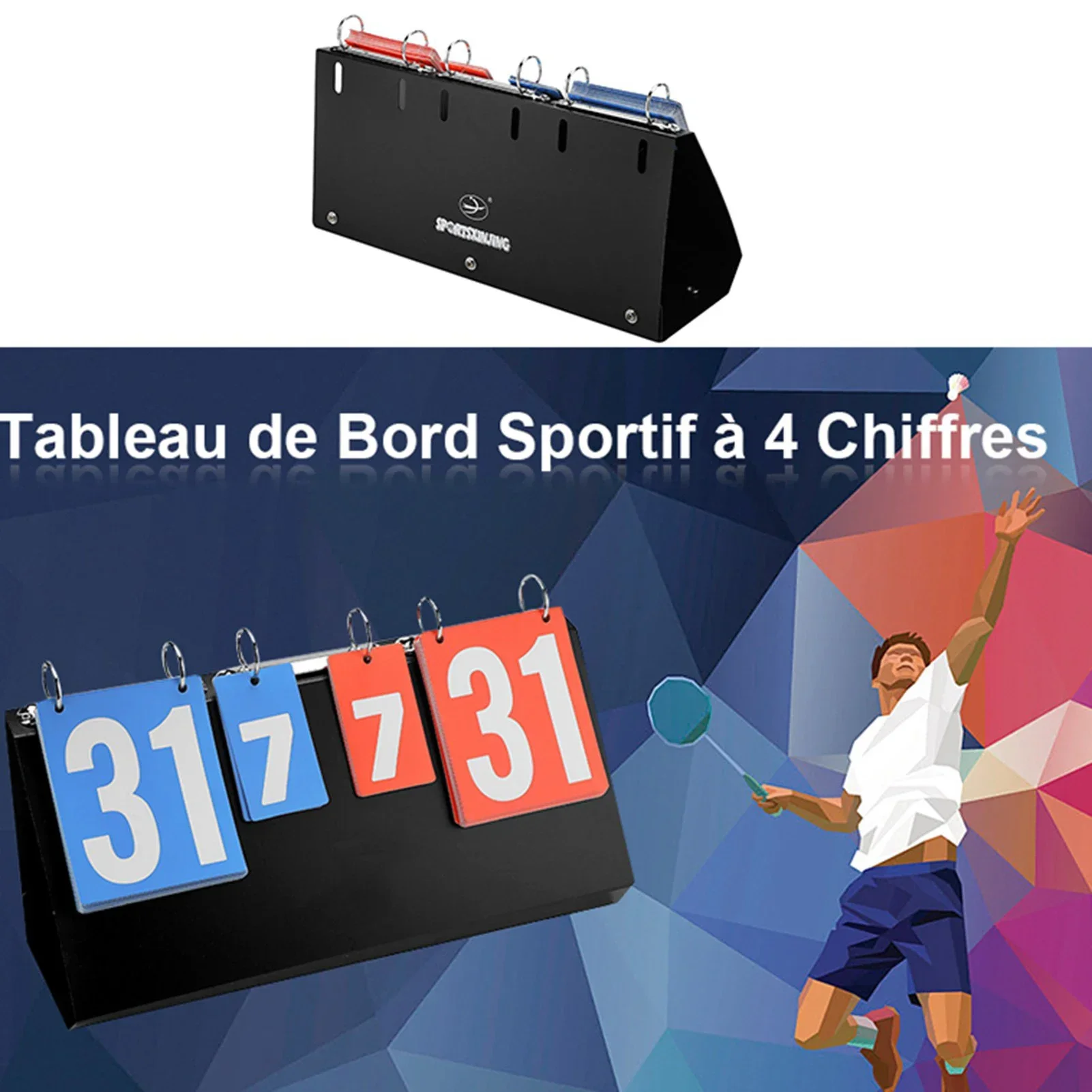4-stellige Anzeigetafel für Sp – Table Tennis Score Bewertung und Preis