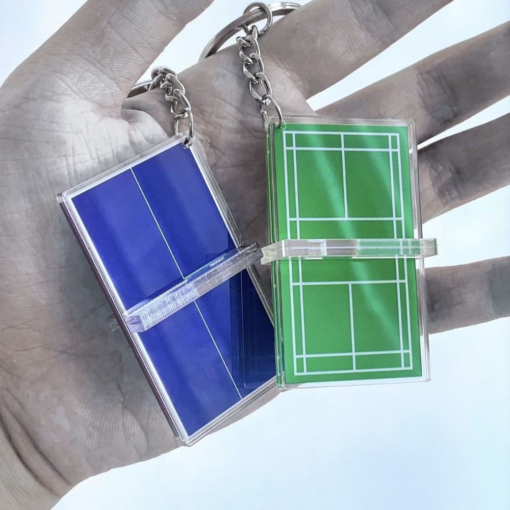 Acryl-Badminton-Schlüsselanhän – Table Tennis Keychain Bewertung und Preis
