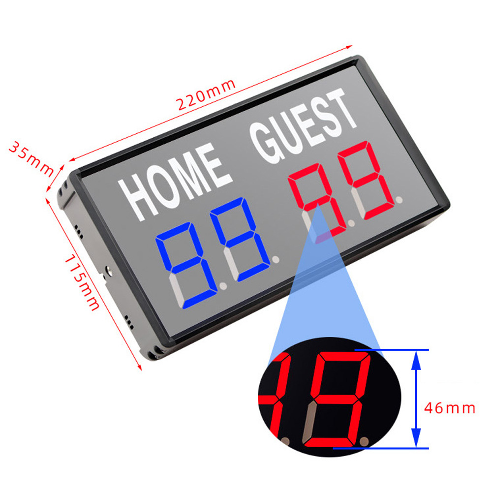 Tragbare 4-stellige LED-Anzeig – Table Tennis Score Bewertung und Preis