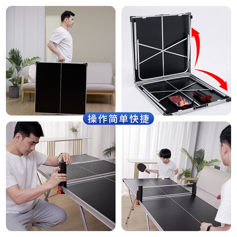 Tragbarer Klappbarer Tischtenn – Table Tennis Folding Table Bewertung und Preis