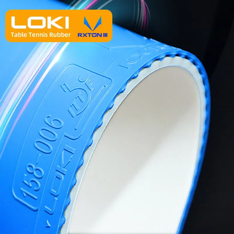 Original LOKI RXTON 3 Blau-Ros – Table Tennis Loki Bewertung und Preis
