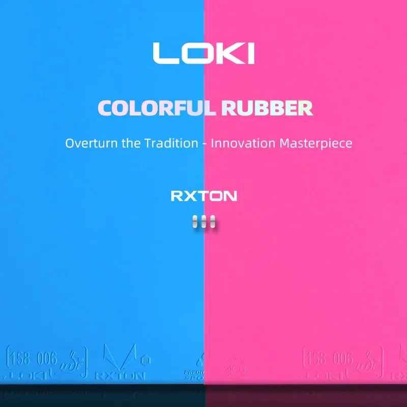 Original LOKI RXTON 3 Blau-Ros – Table Tennis Loki Bewertung und Preis