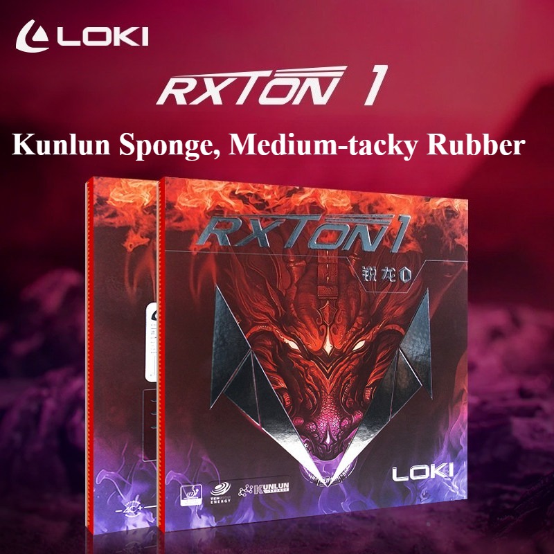 LOKI Tischtennisgummi RXTON 1  – Table Tennis Loki Bewertung und Preis