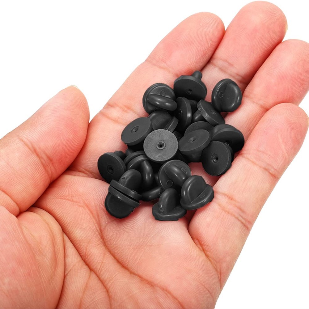 50/100/200 Paar Gummi-Pin-Rück – Butterfly Rubber Sheet Bewertung und Preis