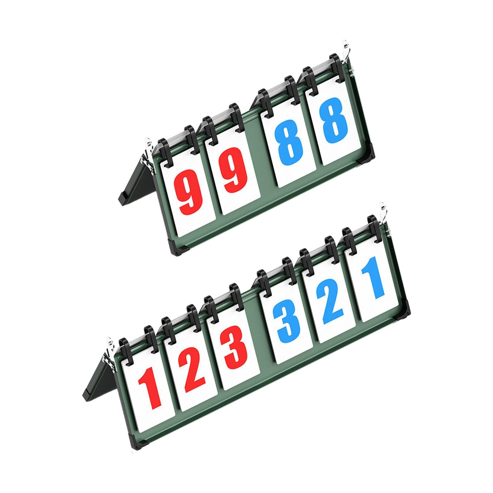 Team Flip Score Board Tragbare – Table Tennis Score Bewertung und Preis
