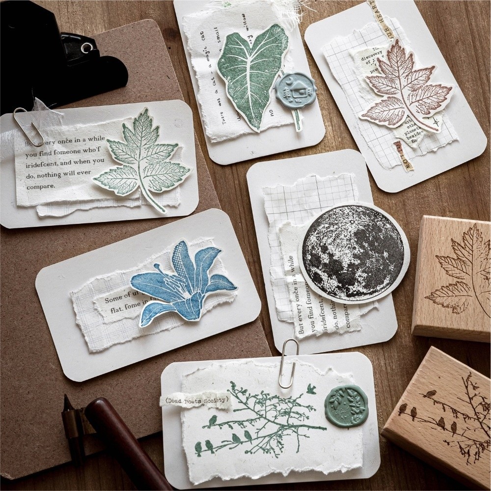 Holz-Gummi-Stempel für Bastela – Butterfly Rubber Sheet Bewertung und Preis