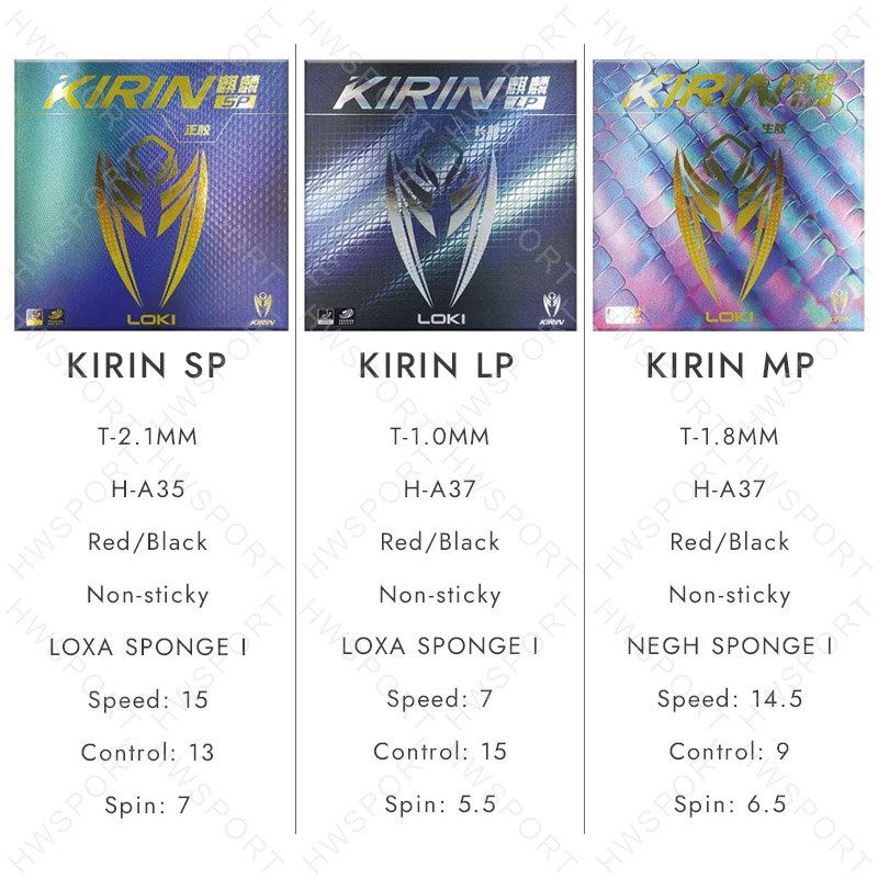 LOKI KIRIN Pimples-Out Tischte – Table Tennis Loki Bewertung und Preis