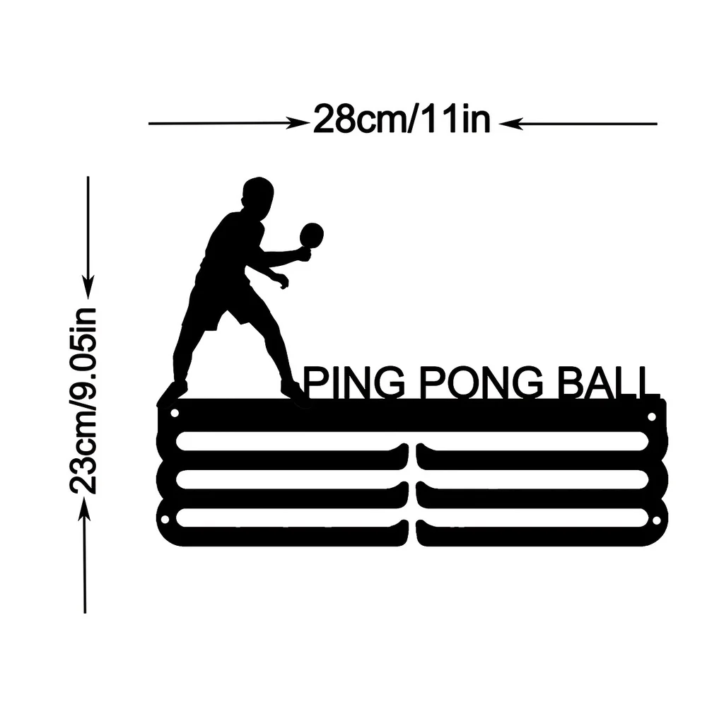 CIFBUY Metall-Wandkunst Sportm – Table Tennis Ranking Bewertung und Preis